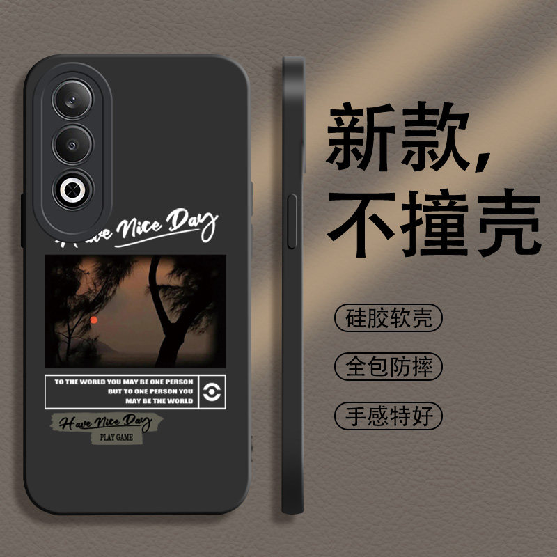 意境日落oppo系列天使眼男款创意