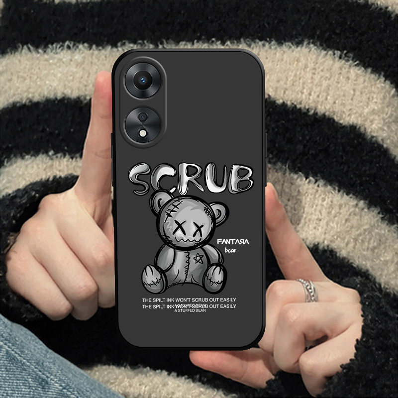 oppo系列硅胶软壳送膜手机壳