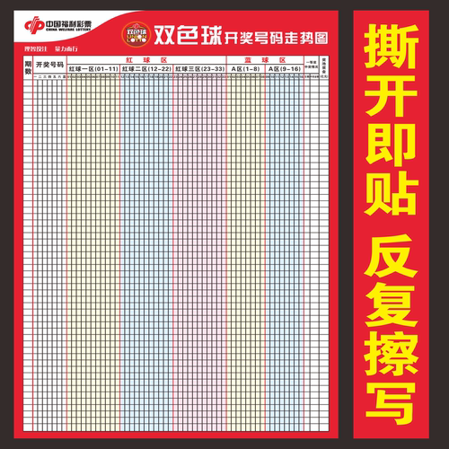 体彩福彩开奖号码记录墙贴定制