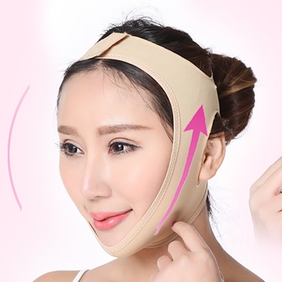 腮腺术后头套下颌套线雕面罩