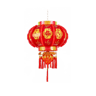 2026新款马年旋转灯笼春节七彩led走马灯插电阳台大门口新年挂饰