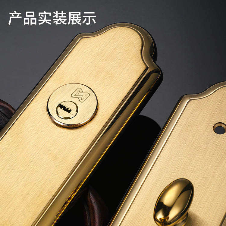 厂家直销 全铜锁芯 安全耐用 房门锁芯 别墅大门木门铁门锁芯