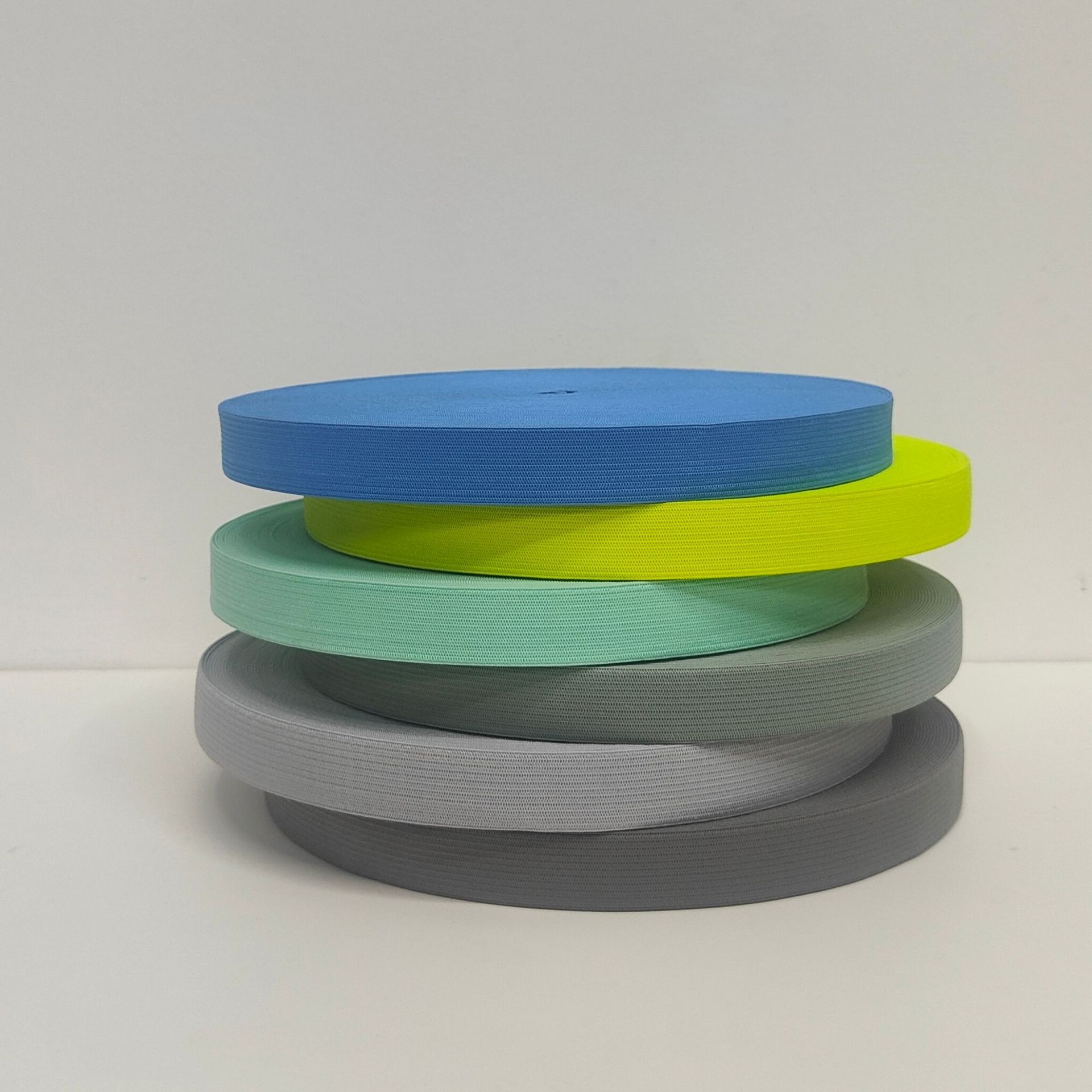 黑色钩编松紧带弹力编织带包边橡筋线服装裤头绑带腰间服饰