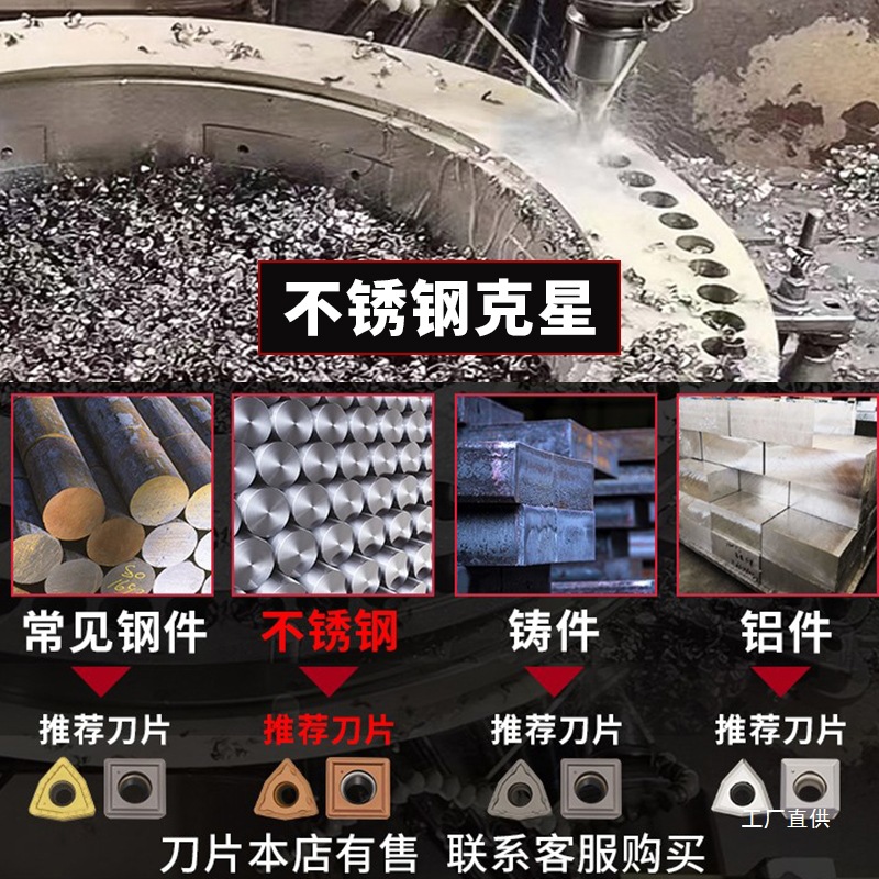 u钻刀杆暴力钻u转钻头WC刀片平底深孔加长车床用数控喷水快速钻头