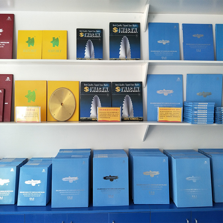 鹰牌木工锯片金鹰牌精密裁板锯片金鹰牌推台锯锯片切面无毛刺