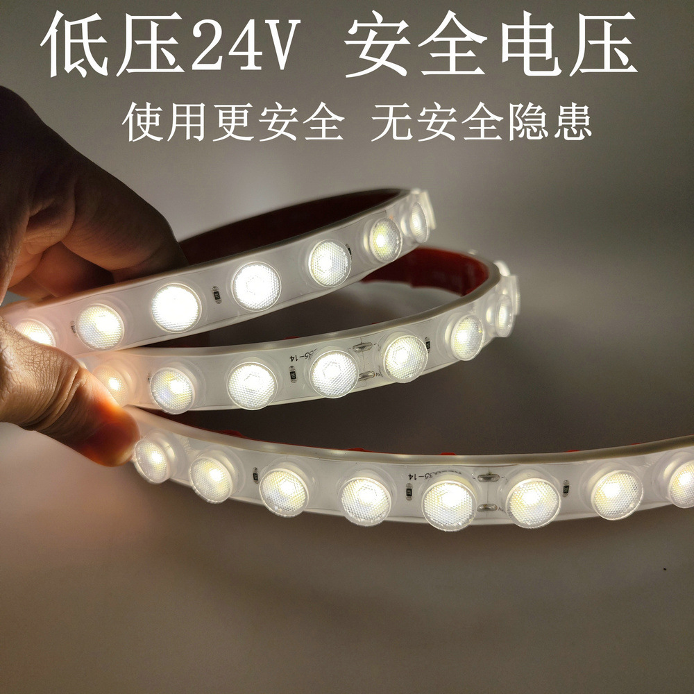 24V户外IP68防水工程款软灯条可弯曲外墙景观文旅led柔性洗墙灯
