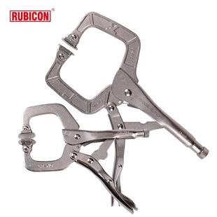 CP6 罗宾汉RUBICON进口C型大力钳带垫脚夹钳加活动咀省力RLP CP11