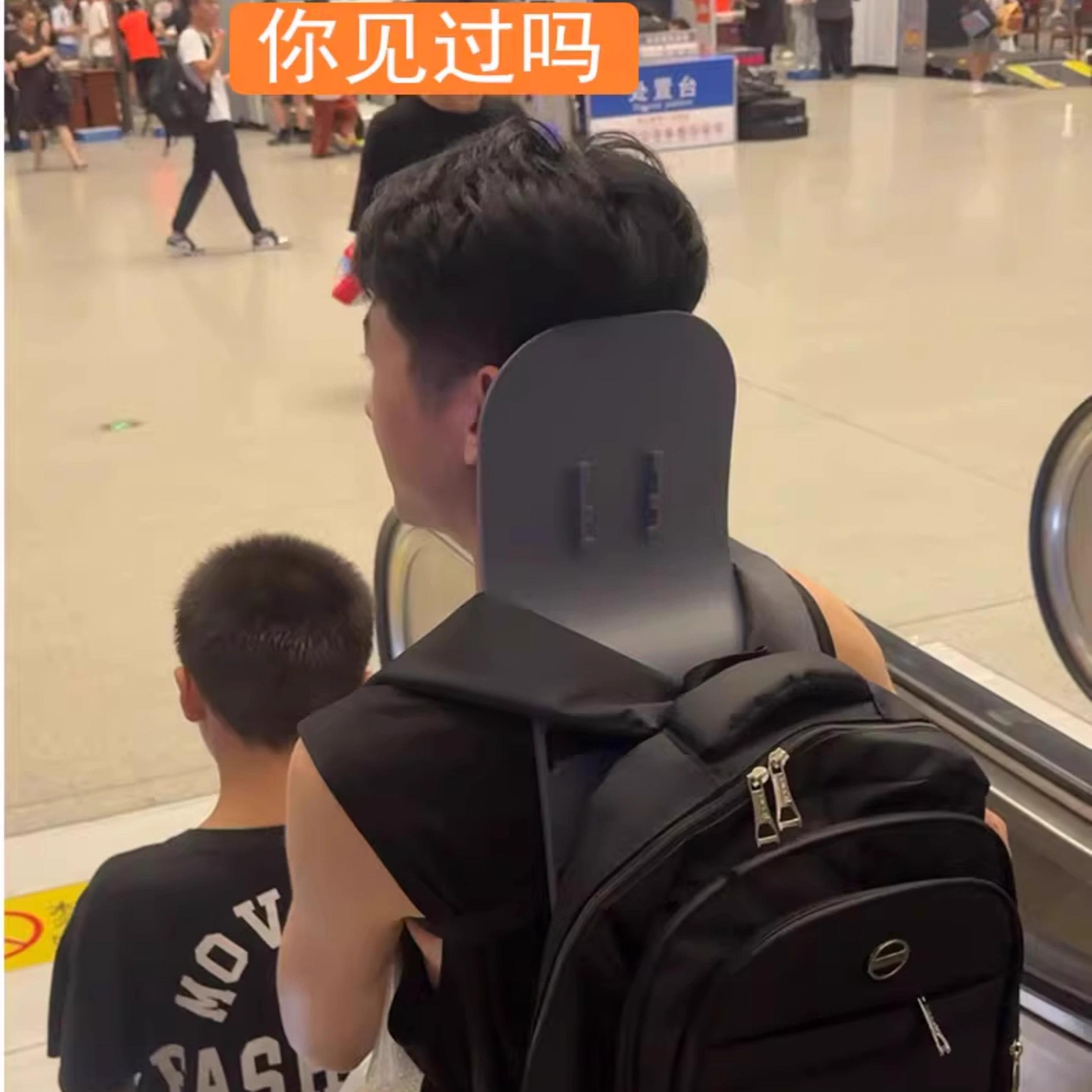 工位久坐午睡神器办公室座椅子加装二合一头枕护颈靠枕护腰靠背垫