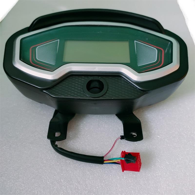 宗申金彭淮海电动三轮车液晶仪表总成码表电量表指示表486072通用