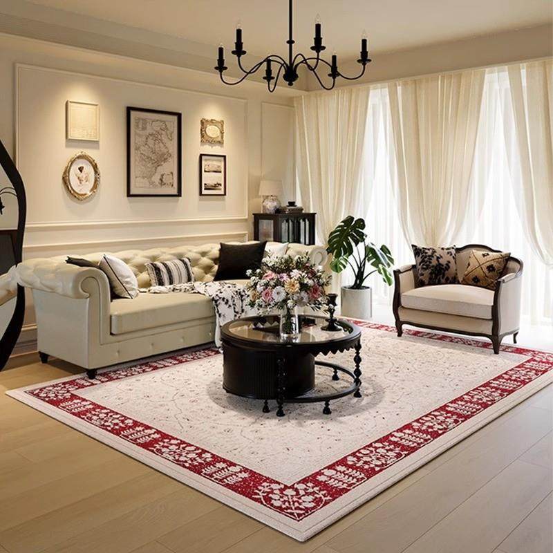 新款地毯客厅沙发地垫法式高级卧室免洗防水家用茶几床边垫子加厚,居家布艺,地毯,淘宝优惠券,粉丝福利购,淘宝优惠卷