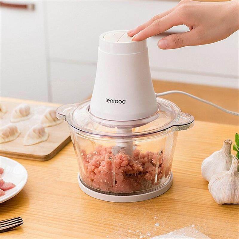 邻鹿搅肉机LRK1010电动不锈钢打馅碎菜绞肉机料理机多功能家用搅
