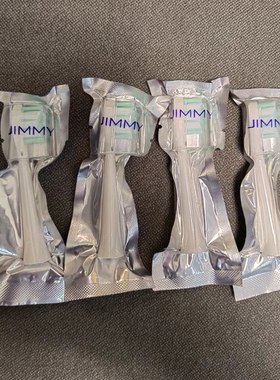 原装正品JIMMY莱克吉米ETB301电动牙刷头真空1支装进口杜邦刷毛