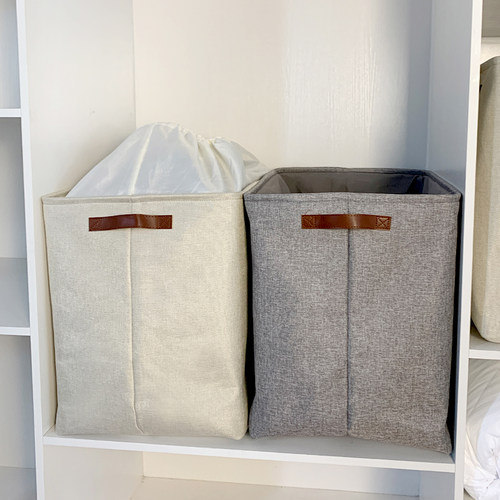 大容量加厚布艺束口可水洗脏衣桶