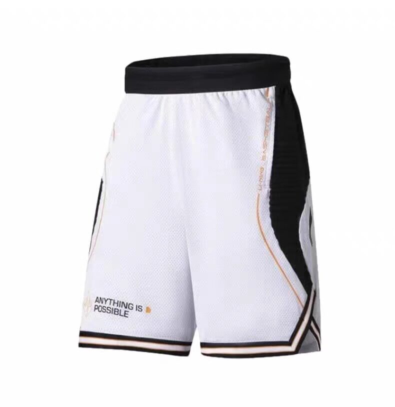 李宁七分裤短裤男夏季速干透气薄款五分运动短裤夏季休闲跑步裤子