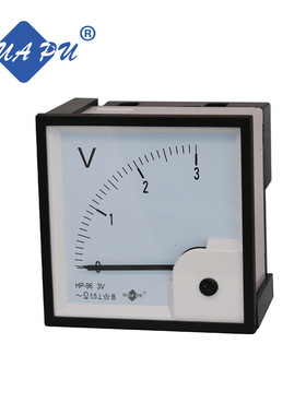 厂家销售 指针式交流电压表AC3V 96*96 72*72mm