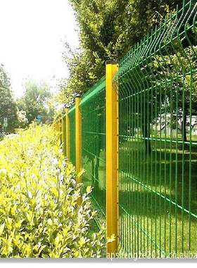 公园防护网园林护栏网防盗护栏网新型围栏网绿色铁丝护栏网