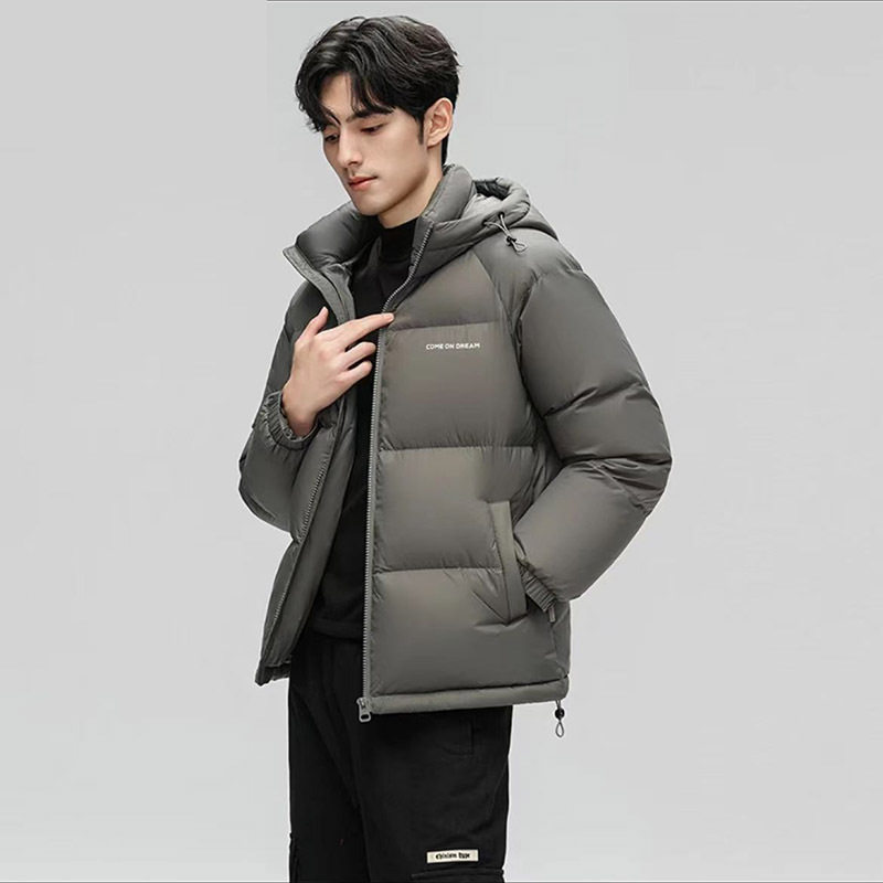 充绒200g国标白鸭绒男士羽绒服20