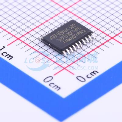 可直拍STM32F030F4P6 STM32F030F4P6TR TSSOP20原装现货 1k起2.25