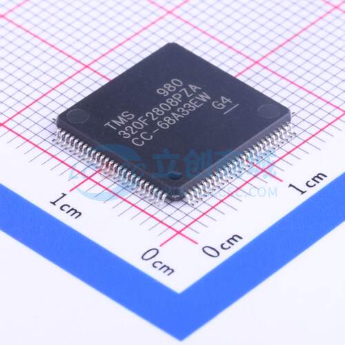 全新原装 TMS320F2808PZA 贴片LQFP100 16位数字信号控制器-MCU