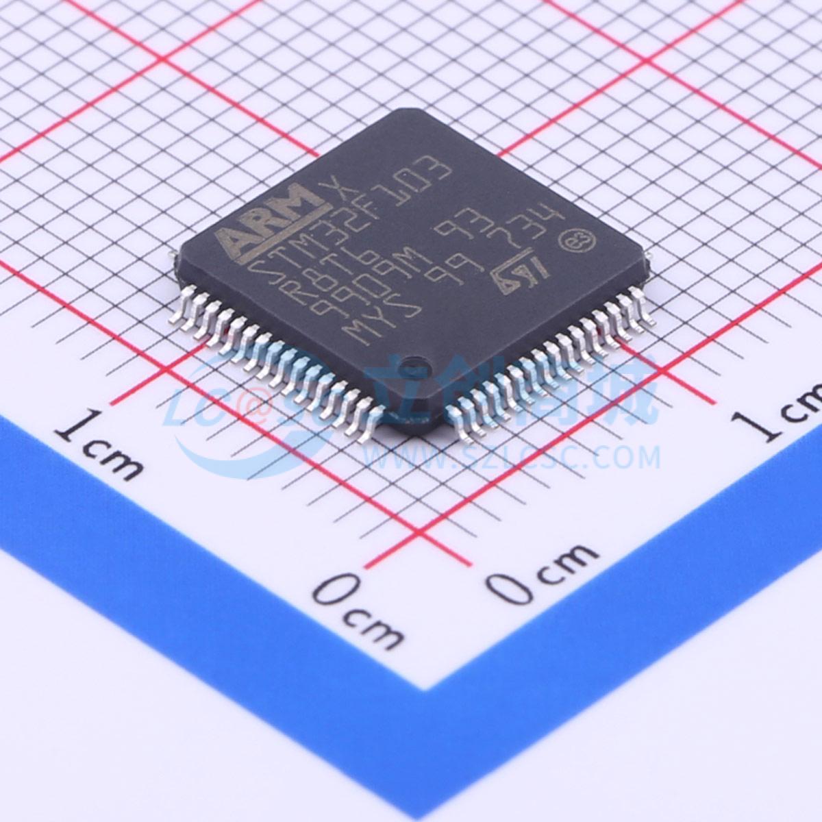 原装正品 STM32F103R8T6 LQFP-64 ARM Cortex-M3 32位微控制器MCU