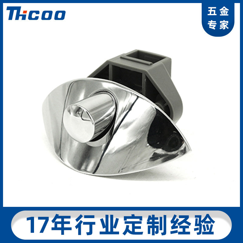 斯科半月型房车按钮锁锌合金游艇橱柜抽屉锁按钮搭扣锁A6514-1116,基础建材,特殊用锁,淘宝优惠券,粉丝福利购,淘宝优惠卷