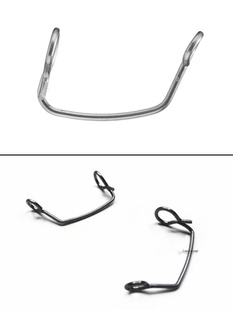 配件 自由钓组曲柄钩复合亮片路亚假饵改装 悬挂别针Glide Hanger