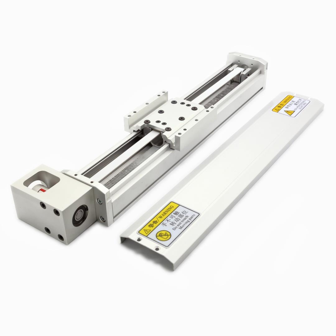 HM90/GF80直线导轨滑台同步带滚珠丝杆模组十字垂直升降密封防尘