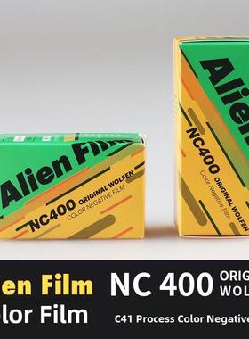 Alienware Orwo Nc400无碳彩色胶片135彩色负片C41胶片120彩色负