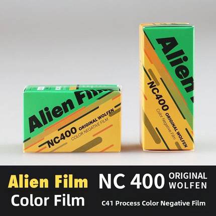 Alienware Orwo Nc400无碳彩色胶片135彩色负片C41胶片120彩色负
