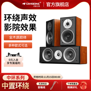 DMSEINC 5.1家庭影院3D立体声中置环绕音响家用客厅无源音箱壁挂