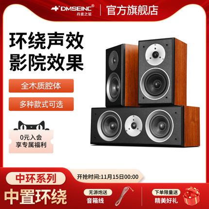 DMSEINC 5.1家庭影院3D立体声中置环绕音响家用客厅无源音箱壁挂