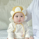 婴儿帽子春秋季 小月龄囟门帽 护耳帽可爱超萌新生儿胎帽婴幼儿秋款