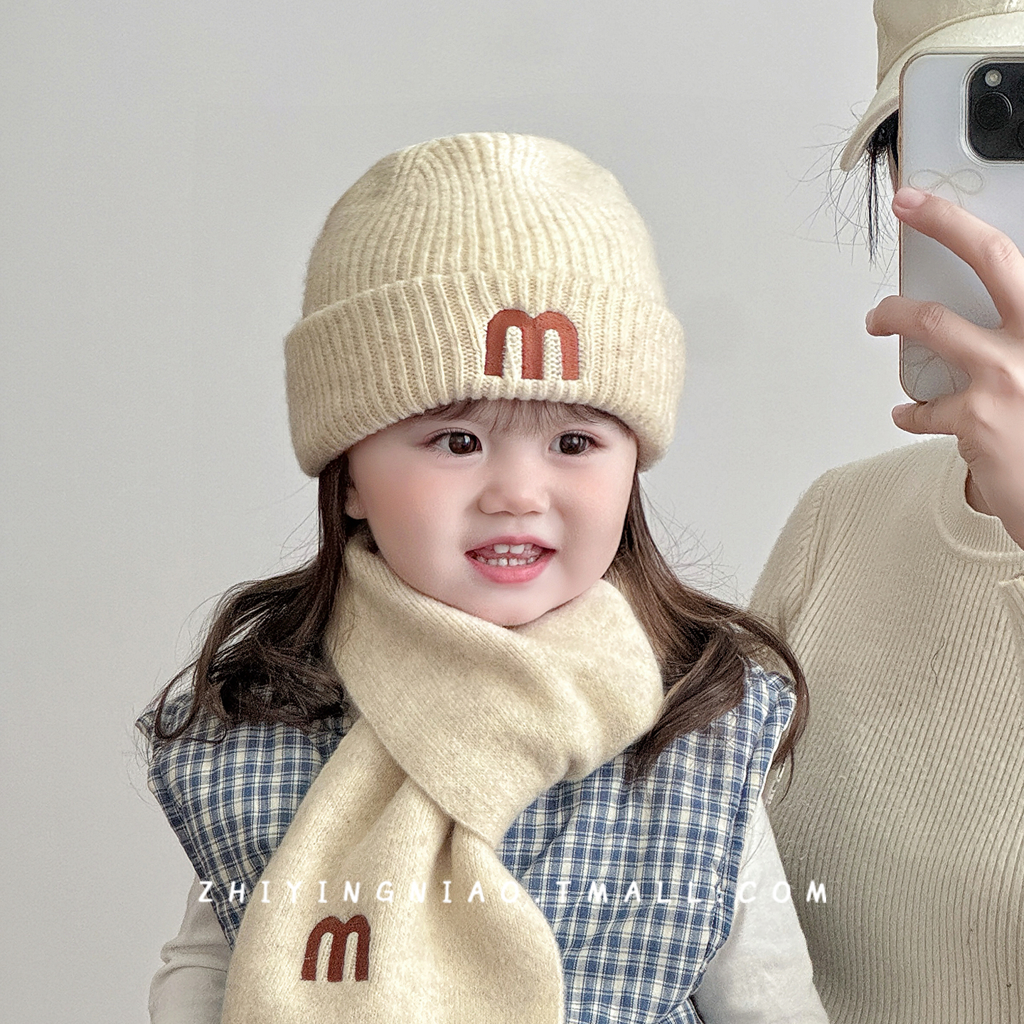 织婴鸟旗舰店韩系百搭宝宝毛线帽