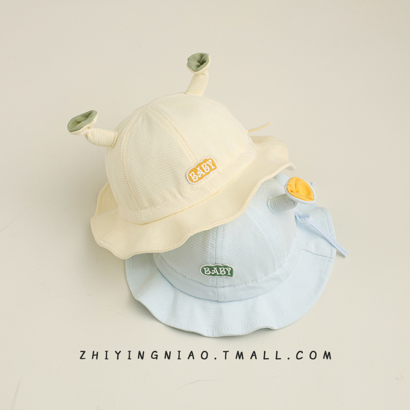 织婴鸟旗舰店棉布渔夫帽