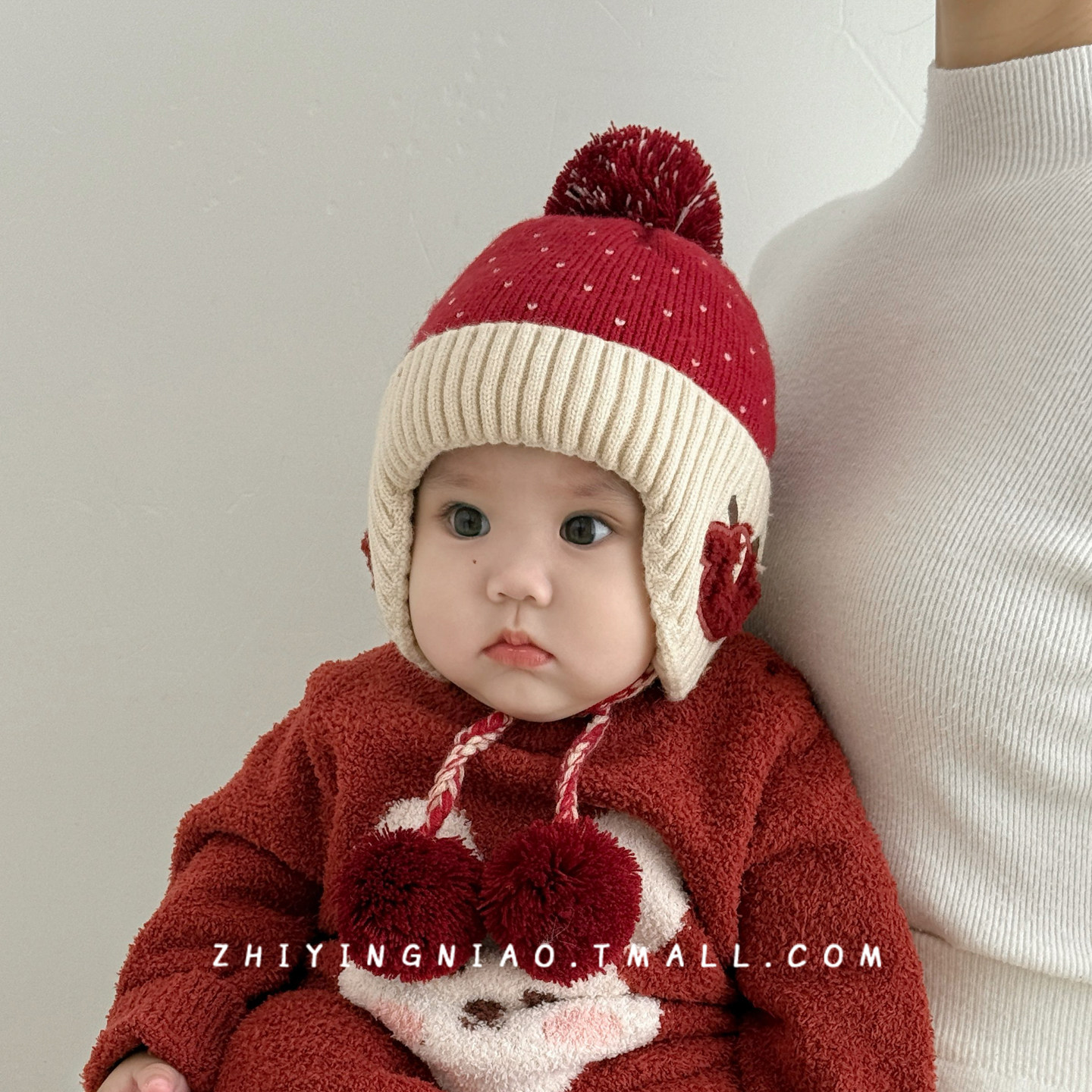 婴儿帽子秋冬季宝宝毛线帽可爱超萌护耳帽加厚保暖男童女童针织帽,童装/婴儿装/亲子装,帽子,淘宝优惠券,粉丝福利购,淘宝优惠卷
