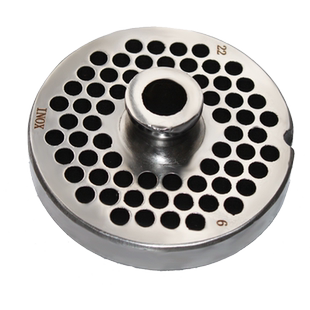 12S/22S/32S绞肉机刀片通用刀头配件孔板出料板圆刀不锈钢篦子