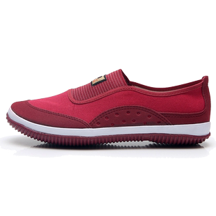 鲁泰女款劳作春夏耐磨老北京布鞋女软底中老年妈妈鞋帆布鞋工地鞋