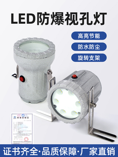 防爆LED视孔灯反应釜防爆视镜灯24V/36V/220V密闭容器BSD内视灯
