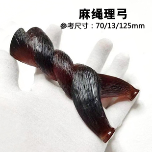 新款环氧树脂拉丝直板麻绳理弓麻花飞虎弹弓雕刻非实木扁皮弹工架