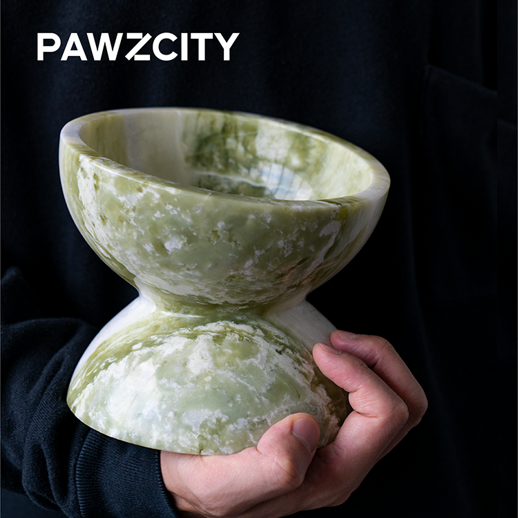 绝妙大理石宠物碗PAWZCITY