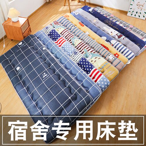 睡觉打地铺专用床垫软垫学生宿舍睡垫可折叠单人海绵垫褥租房神器