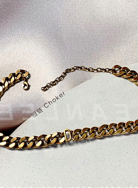 复古做旧项链ins明星同款新品女