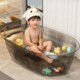 儿童洗澡盆大号坐躺加长加厚食品级新生幼儿泡澡盆婴儿洗澡盆浴盆