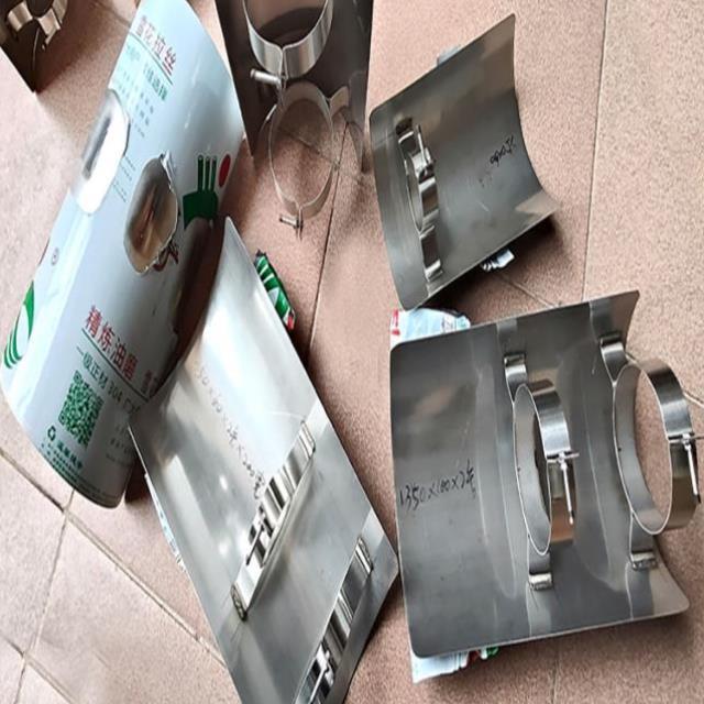 304不锈钢防雨挡板燃气热水器排烟管防雨罩外墙出风口风帽防雨帽