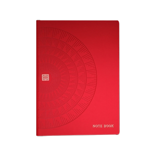 2026年新款顺心笔记本本子高颜值A5加厚商务记事本成人办公红色工作日志日记本会议记录本礼盒定制可印logo