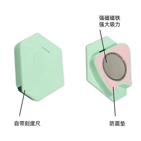 网红爆款魔法师多边形强磁定规 缝纫机多用途挡边定位工具