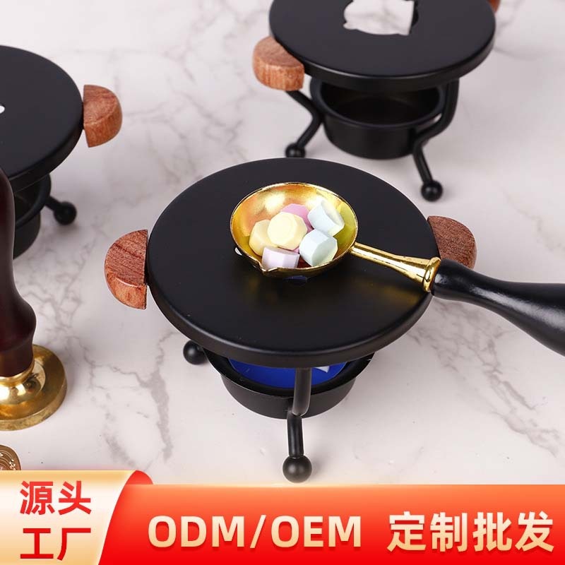 厂家直销火漆印章火漆鼎式熔炉全套配件火漆蜡3D雕刻火漆印章章头