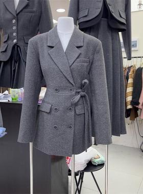 十三行现货2025秋冬新款韩版时尚气质简约西装外套加棉s7726W310