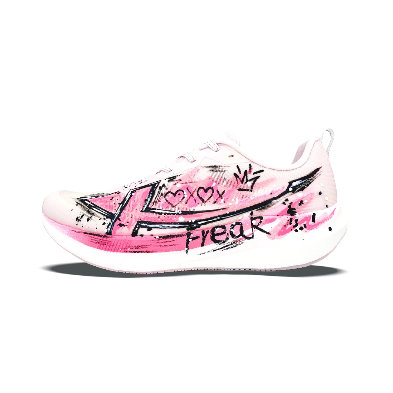 【定制球鞋】特步两千公里5代涂鸦梦境手绘潮流运动体考跑步鞋