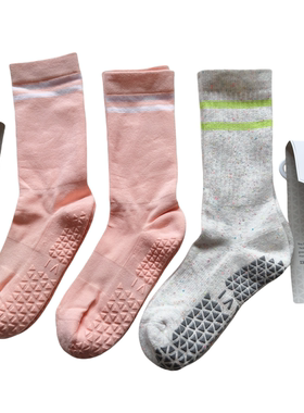 TOESOX TAVI合作款瑜伽袜子 女防滑点胶底运动袜  专业健身舞蹈袜